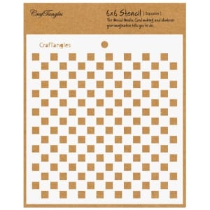 CrafTangles 6"x6" Stencil - Squares