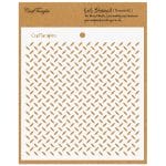 CrafTangles 6"x6" Stencil - Treads Background