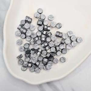 Sealing Wax Beads (25 grams) - Silver