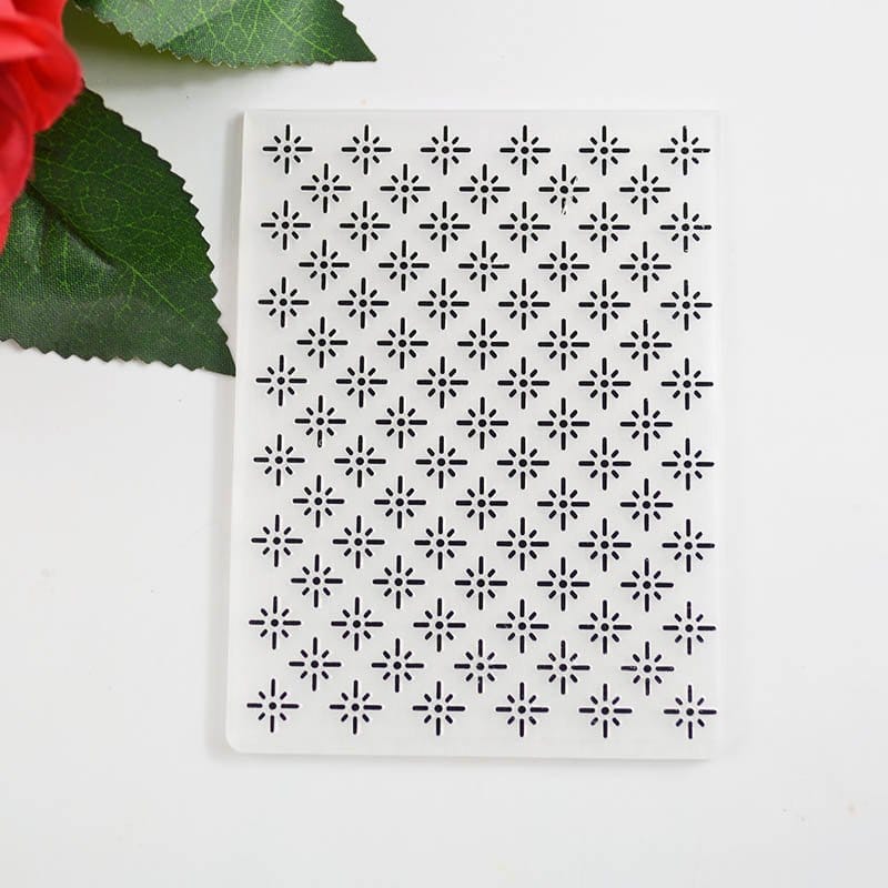 Embossing Folder - Pattern (3"X4") EF 021 embossing folder pattern Embossing Folder - Pattern (3"X4")