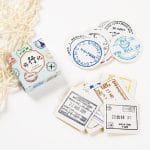 Vintage Travel Stickers (40 pcs)