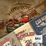 CrafTangles Decoupage Paper Pack  - Good Old Days (12 by 12 inch) - 4 sheets