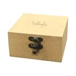 CrafTangles MDF Box (4 by 4 by 2 inches)