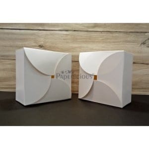 Circle Flap Boxes - pack of 5 (Papericious Die Cut Boxes)