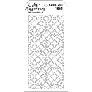 Tim Holtz Layering Stencil - Latticework