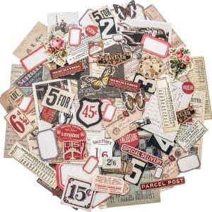 Tim Holtz Idealogy Ephemera Pack - Snippets Tiny Die cuts (111/pkg)