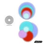 Steel Dies - Ornamental Circles (Set of 5 dies)