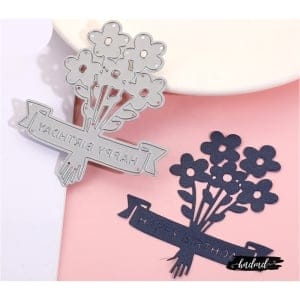 Steel Dies - Birthday Flowers