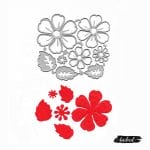 Steel Cutting Dies - Flower and Leaves (LC613)