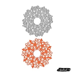 Steel Dies - Floral Wreath