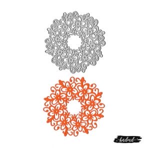 Steel Dies - Floral Wreath