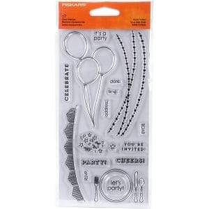 Fiskar Clear Stamps - You are Invited