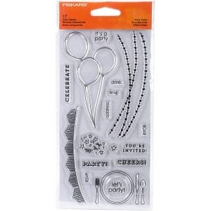 Fiskar Clear Stamps - You are Invited