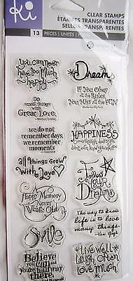 Hampton Art Clear Stamp - Dreams
