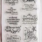 Hampton Art Clear Stamp - Dreams