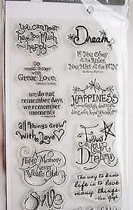 Hampton Art Clear Stamp - Dreams