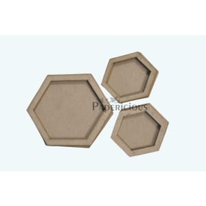 Papericious mini shaker Chippis - Hexagon