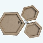 Papericious mini shaker Chippis - Hexagon