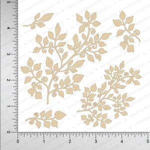 Mudra Chipzeb - Leafy Swirls