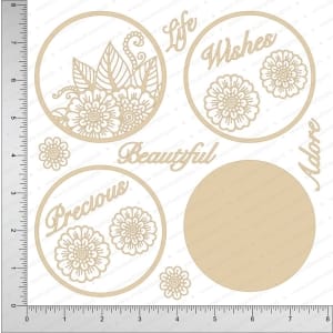 Mudra Chipzeb - Floral Frames