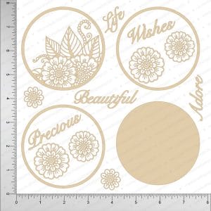 Mudra Chipzeb - Floral Frames