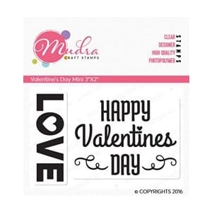 Mudra Craft Stamps - Valentine's Day Mini