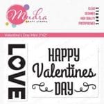 Mudra Craft Stamps - Valentine's Day Mini
