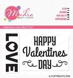 Mudra Craft Stamps - Valentine's Day Mini