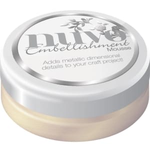 Nuvo Embellishment Mousse - Mother of Pearl