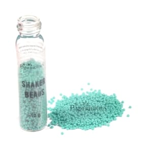 Papericious Shaker Beads - Bluish Green