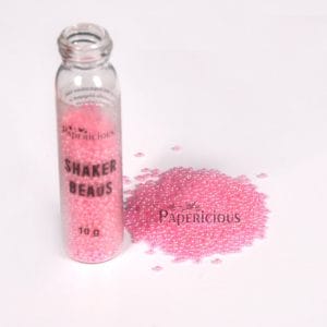 Papericious Shaker Beads - Pink