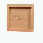 Papericious Wooden Shadow Frames (8 by 8 inch)