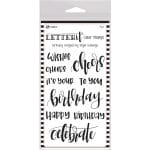 Ranger Letter IT Stamps - Birthday