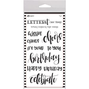 Ranger Letter IT Stamps - Birthday