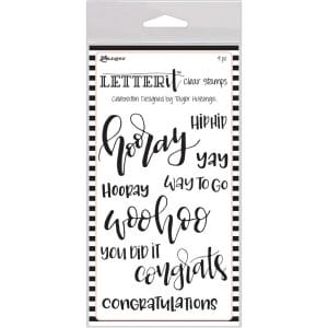 Ranger Letter IT Stamps - Celebrate