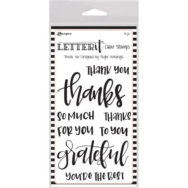 Ranger Letter IT Stamps - Thank You