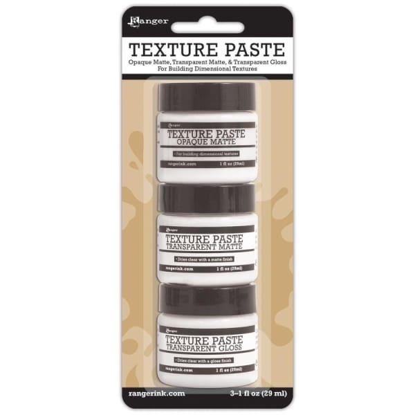 Ranger Texture Paste Set (3/pkg)