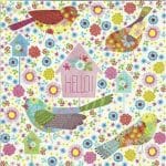 A pack of 13 by 13 inch Decpoupage Napkin Paper (SDL094400) - Set of 5 pcs