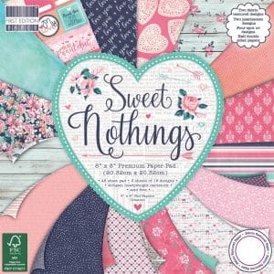 First Edition Premium Paper Pad 8"X8" - Sweet Nothings (48/Pkg)