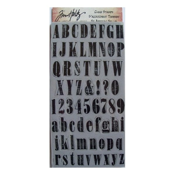 thumbnail image 2 of Stampers Anonymous Tim Holtz® Mini Sewing Blueprints Strip Cling Stamps Set D403953s 2 of 9