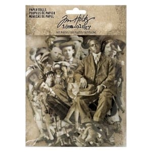 Tim Holtz Idealogy Paper Dolls Die-Cuts 83/Pkg - Solos