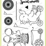 Tubby Photopolymer Clear Stamps - Adorable runner