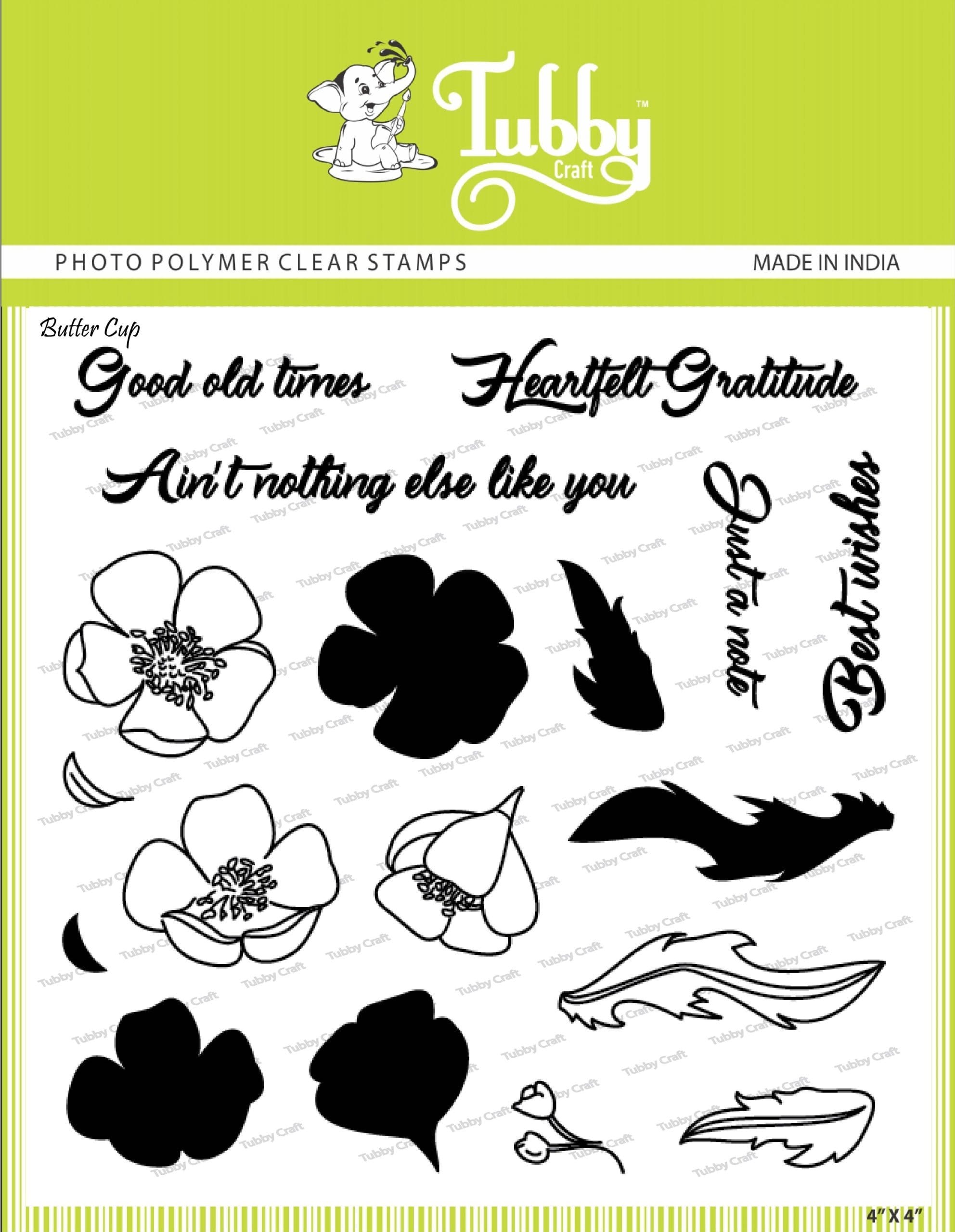 Tubby Photopolymer Clear Stamps - Buttercup Butter Cup scaled Tubby Photopolymer Clear Stamps - Buttercup