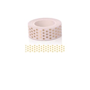 Foiled Washi Tape - Polka Dots