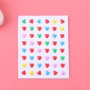 Enamel Dots - Hearts (Design 1)