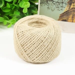 Jute Cord - Natural white (50 metres)