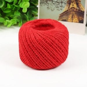 Jute Cord - Natural Red (50 metres)
