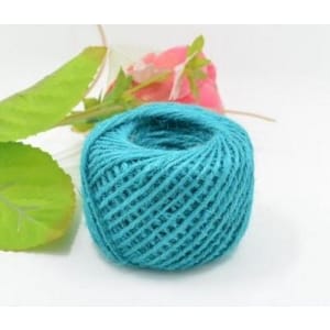 Jute Cord - Light Blue (50 metres)