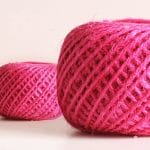 Jute Cord - Pink (50 metres)
