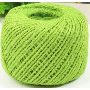 Jute Cord - Light Green (50 metres)